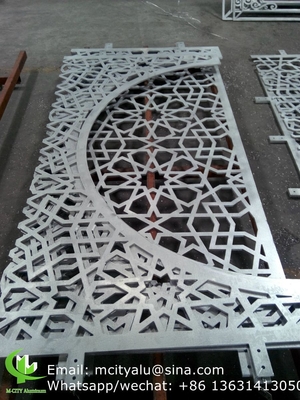 pannello di alluminio metallico solido rivestimento facciata foglio pieghevole di 2,5 mm di spessore per la decorazione della facciata parete tenda