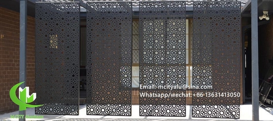 Aluminum carving panel cladding panel 2.5mm thickness for window decoration pannello di alluminio per la decorazione delle finestre