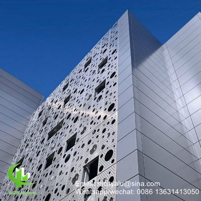 pannelli di privacy pannello di alluminio decorativo pannello da parete per parete con lamiera di metallo da 2 mm 1m x 1m in Cina