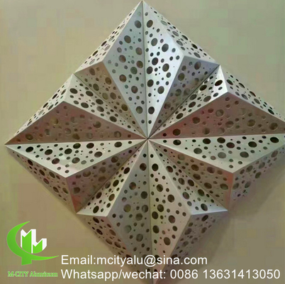 pannelli di privacy pannello di alluminio decorativo pannello da parete per parete con lamiera di metallo da 2 mm 1m x 1m in Cina