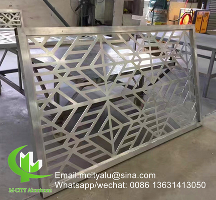 pannello di parete cavo in alluminio per facciata di parete tenda pannello di parete rivestimento con schermo perforato di spessore 2 mm