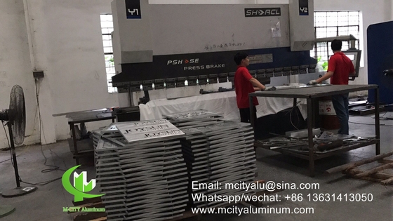 Cina pannello decorativo di taglio laser CNC in alluminio per cartelloni pubblicitari
