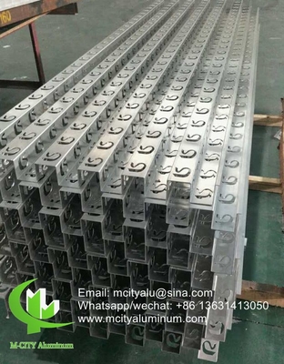Fogli di alluminio perforati formati pannelli di rivestimento pannelli metallici solidi