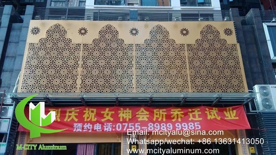 3d Cina rivestimento murale in alluminio facciata pannello murario pannello rivestimento per il progetto cinese