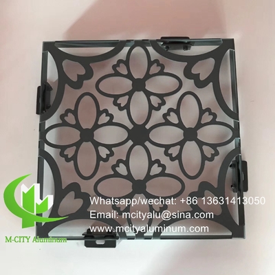 pannello di taglio di alluminio a soffitto foglio decorativo per pannello di soffitto facciata rivestimento recinzione finestre