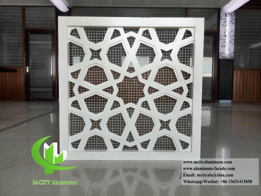 Pannelli di rivestimento in alluminio esterno di design su misura colore dorato