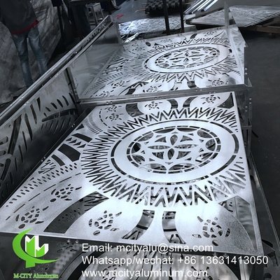 Fogli di piegatura per facciate in metallo di alluminio in stile austriaco spessore 2,5 mm per la decorazione di facciate per pareti a tenda
