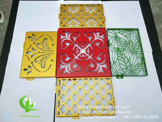 pannello di perforatura in alluminio facciata pannello di rivestimento della parete copertura esterna dell'edificio per edificio o soffitto