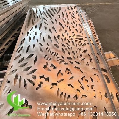 3 mm pannello decorativo di facciata rivestito in alluminio per la parete tenda facciata rivestito pannello murario schermo perforato