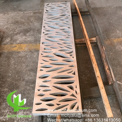 2 mm pannello decorativo per facciata perforata in alluminio per rivestimento di facciata per pareti a tenda pannello murario perforato