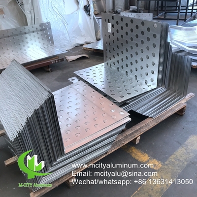 Griglia di alluminio per rivestimento di pareti di facciata pannello esterno copertura edilizia per il soffitto di edifici interni esterni