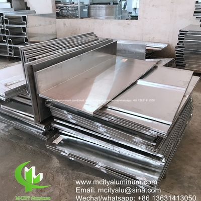 pannello unico di alluminio pannello massiccio di alluminio facciata pannello murario pannello rivestimento con supporto