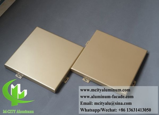 Rivestimento esterno pannello di alluminio massiccio rivestimento PVDF resistente alle intemperie