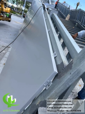 Fogli di alluminio per schermo metallico per decorazioni esterne