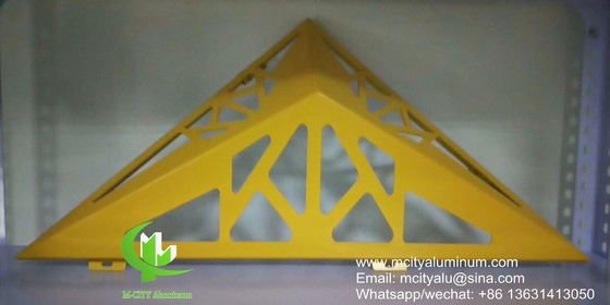 Fassada perforata in 3D facciata in alluminio facciata decorativa rivestimento murario esterno edificio tenda muro modellato soffitto facciata