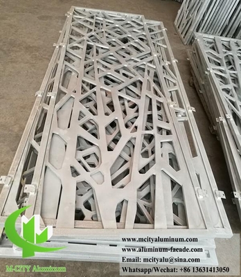 Dispositivo di taglio laser per schermo metallico, pannello di alluminio massiccio con modello cavo