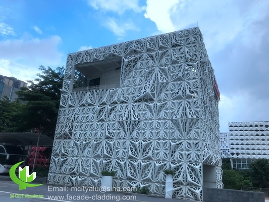 Rivestimenti perforati in alluminio architettonico con disegni d'arte