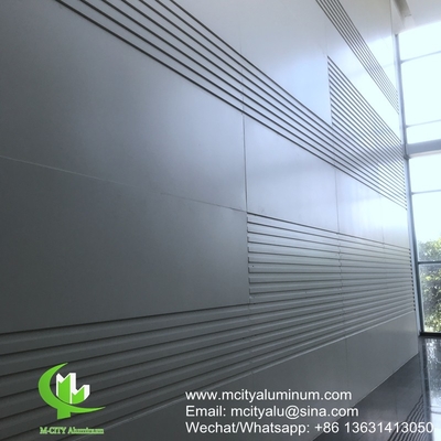Fassate metalliche perforate Fabbrica di rivestimenti metallici
