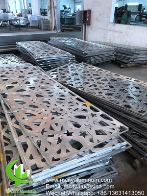 guangdong Rivestimento in polvere di pannelli solidi in alluminio metallico per rivestimenti esterni di facciate