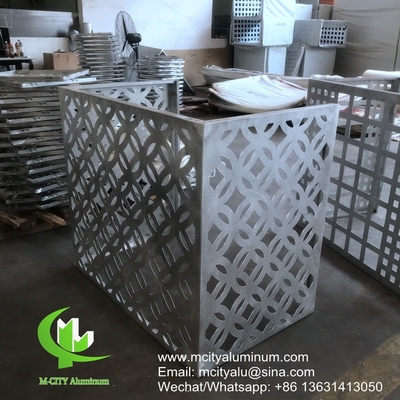 Rivestimenti per facciate di pannelli di alluminio metallici per pareti a tenda di pannelli di alluminio massicci per rivestimento di facciate