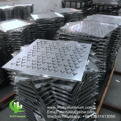 foshan Rivestimento in polvere di alluminio metallico per rivestimento esterno di facciata