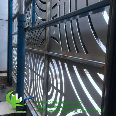 foshan Rivestimento in polvere di alluminio metallico per facciata
