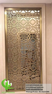 Particolari architettoniche in metallo Colore ottone Decorazione interna ed esterna