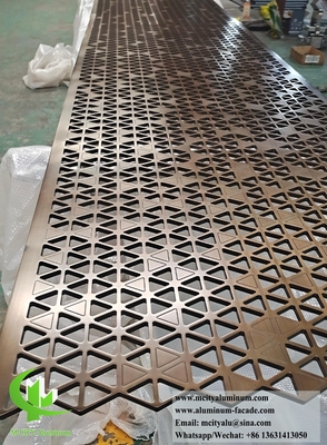 Stagno metallico a taglio laser 10 mm Partenza in alluminio