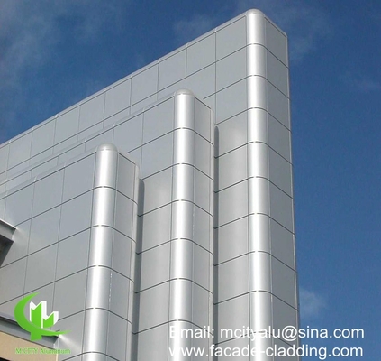 Rivestimento per pareti metalliche pannello di alluminio massiccio schermo metallico per decorazione di facciate di pareti