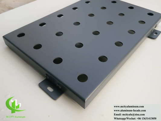 Dimensioni personalizzate per pannelli di facciata in alluminio perforato rivestimento metallico per involucro architettonico e decorazione