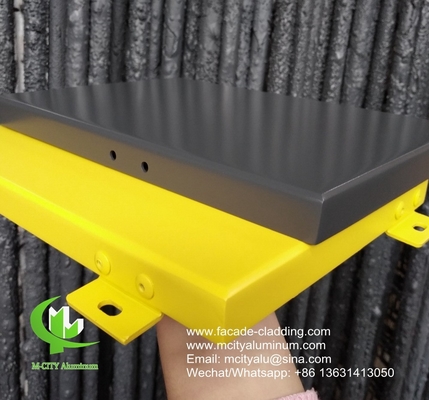 pannello di alluminio pannello di alluminio fluorocarbonio muro tenda di pannello massiccio per rivestimento di facciata