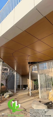 pannelli di rivestimento in alluminio schermo metallico per la decorazione esterna