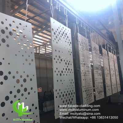 Fogli di rivestimento in alluminio per facciate architettoniche