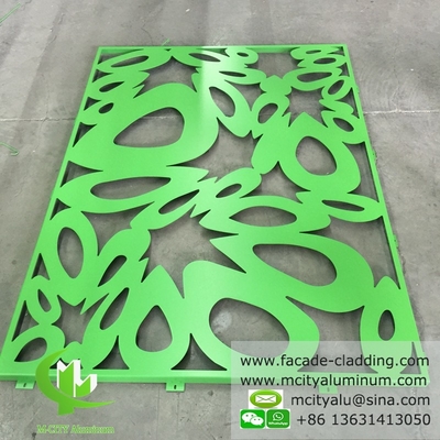 Fassata architettonica di alluminio 1200x2400mm spessore 3mm