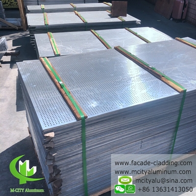pannello di intaglio CNC pannello di alluminio fluorocarburo perforato pannello di muro di tenda pannello di alluminio per rivestimento di facciata