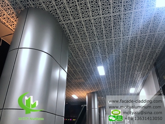 pannello di intaglio CNC pannello di alluminio fluorocarburo perforato pannello di muro di tenda pannello di alluminio per rivestimento di facciata
