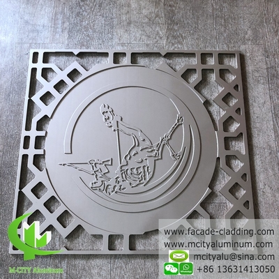 pannello di alluminio esterno per rivestimento di pareti vernice PVDF rivestimento PPG