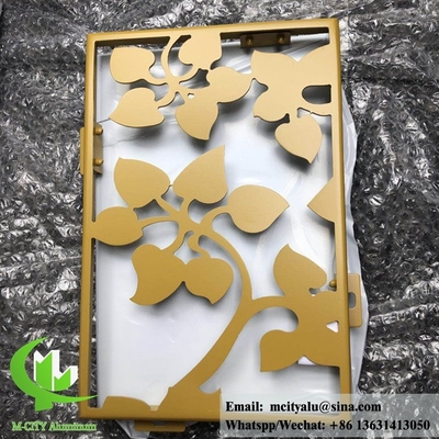Fassata in alluminio architettonico per rivestimenti murali in polvere rivestita in colore RAL