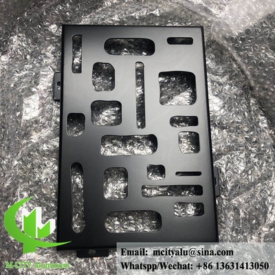 pannello di facciata in alluminio massiccio per rivestimento murario in polvere rivestito colore RAL colore oro