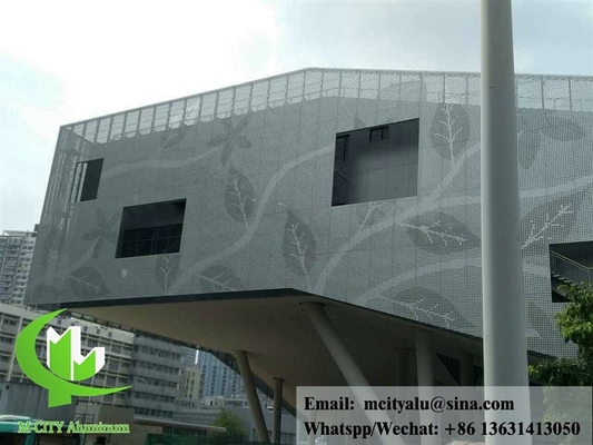 pannelli di alluminio decorativi per facciate di pareti di edifici