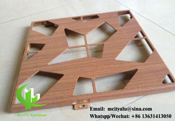 pannelli di alluminio decorativi per facciate di pareti di edifici