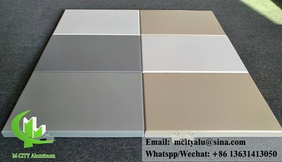 pannelli di alluminio massiccio rivestiti in polvere per rivestimenti murali di edifici