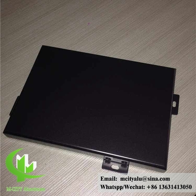 Architettura facciata alluminio PVDF Finish pannello di alluminio solido