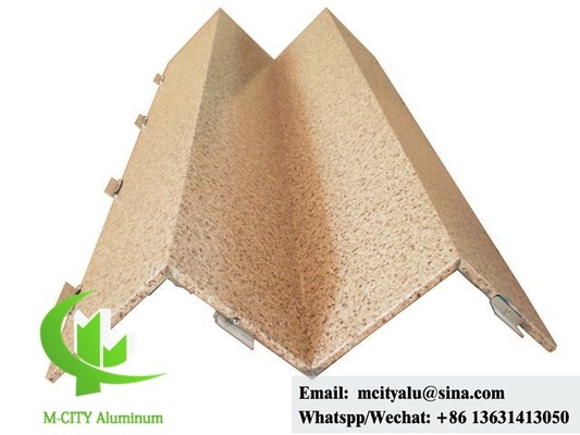 Rivestimenti in alluminio massiccio per pareti per facciate