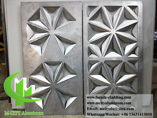 pannello di alluminio metallico per facciata a pareti tenda PPG