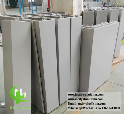 Fassata metallica Pannello di rivestimento in alluminio spessore 3 mm per la decorazione della facciata della parete tenda