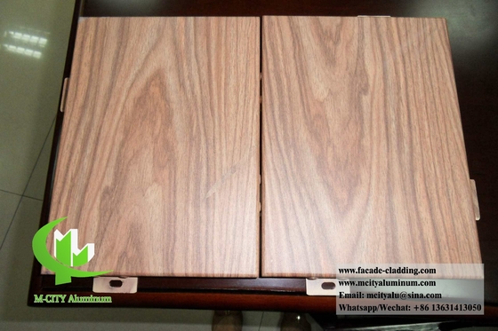 pannello di alluminio modellato per rivestimento di facciata resistente alle intemperie spessore 3 mm