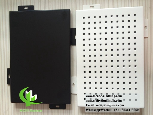 pannello di alluminio modellato per rivestimento di facciata resistente alle intemperie spessore 3 mm