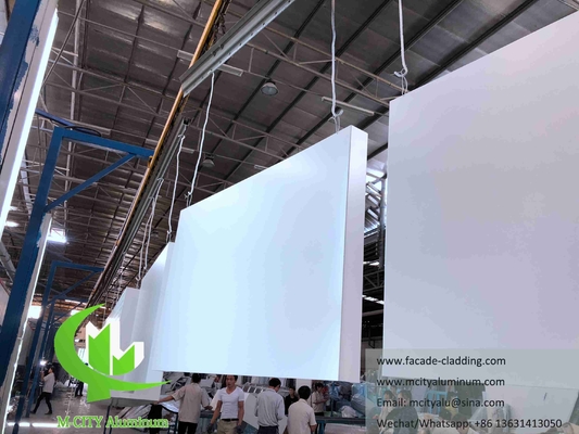 Fogli di alluminio CNC Faccata in alluminio architettonico rivestimento per pareti perforato Fogli perforati