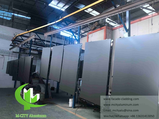 Fogli di alluminio CNC Faccata in alluminio architettonico rivestimento per pareti perforato Fogli perforati